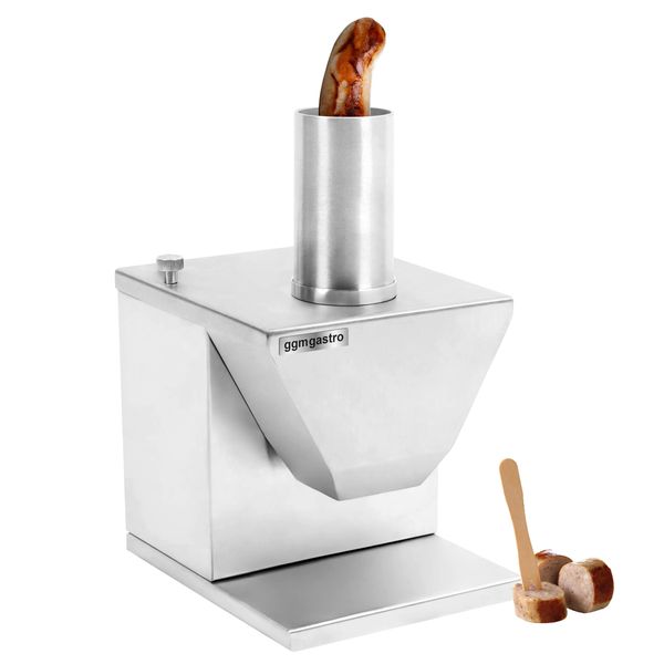 Currywurstschneider - 188 x 225 mm - mit 2 Klingen - 135 Watt - Schnittbreite: 5 bis 35mm