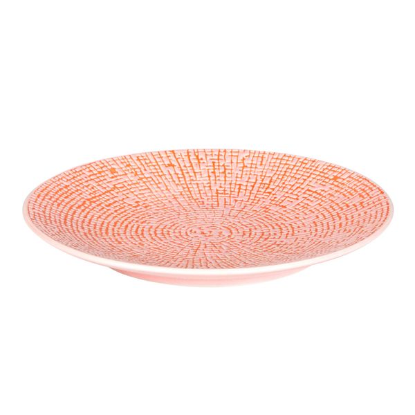 (6 Stück) CUBICAL - Coupe Teller - flach - Ø 160mm - Rosa