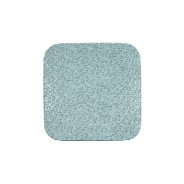 (6 Stück) SELTMANN WEIDEN | Coupe Teller - flach eckig - 165x165mm - Türkis