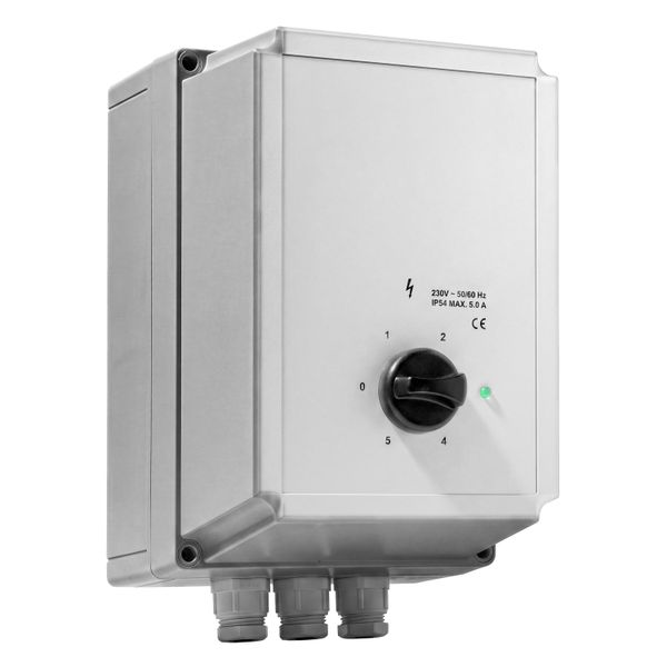 Drehzahlregler mit 5 Stufen - 230Volt - 5 Ampere
