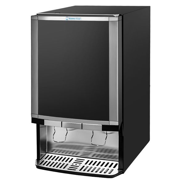 GASTRO-COOL | Spenderkühlschrank - 65 Liter - 1 Tür - Schwarz