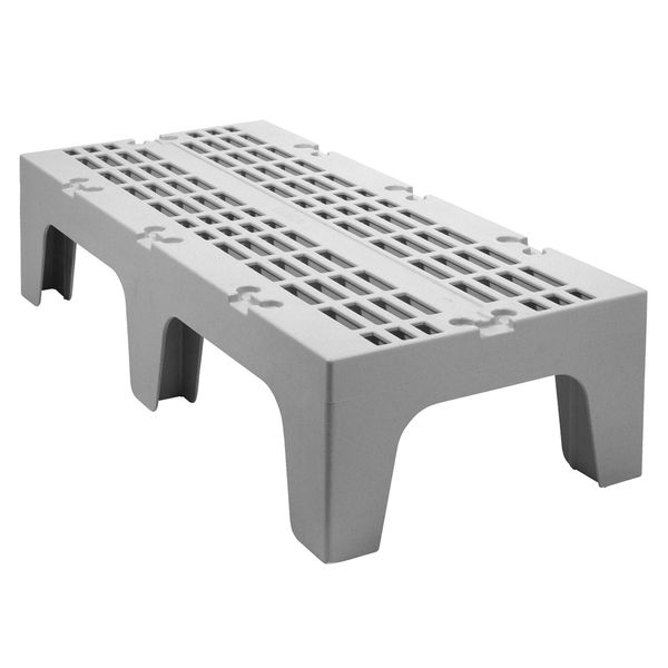 CAMBRO | SERIE S - Schwerlast Lageruntersatz - 1525mm - mit geschlitzter Oberfläche - Grau gesprenkelt