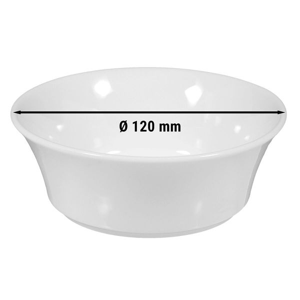 (6 Stück) SELTMANN WEIDEN | Dessertschale - Ø 120mm - Weiß/Uni