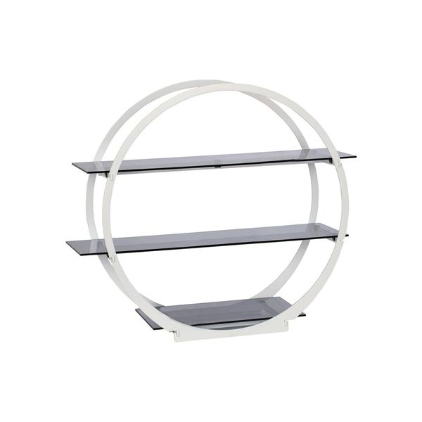 Etagerie / Buffetständer - Ø 390mm - Weiß