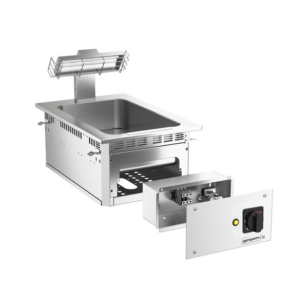 Elektro Einbau Pommeswärmer - 1 kW - 1x GN 1/1
