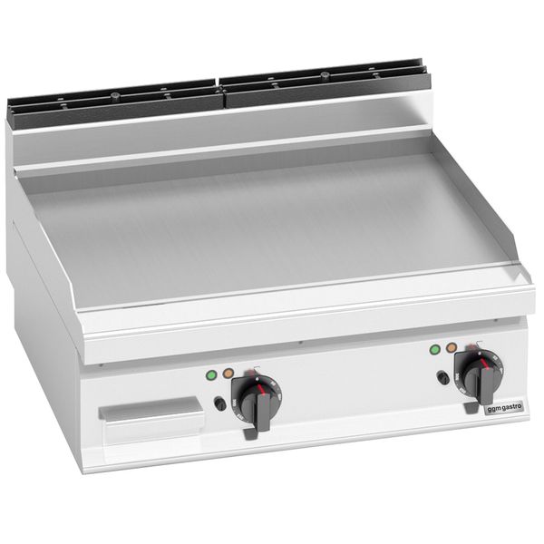 Elektro Bratplatte - 9,6 kW - Glatt