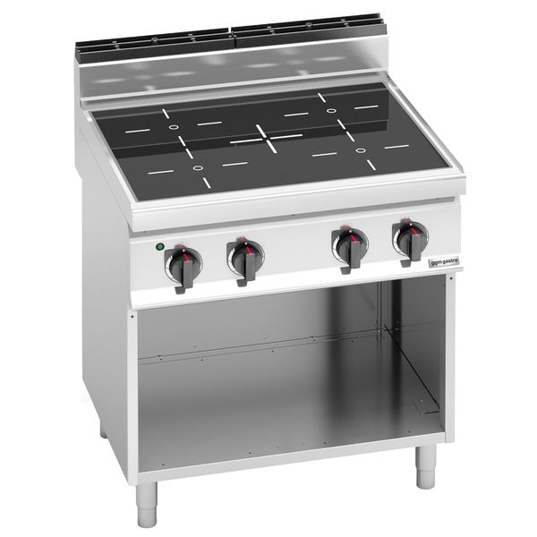 Infrarotherd - 12,8 kW - 4 Kochfelder