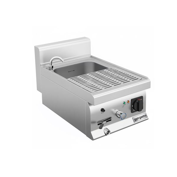 Elektro Nudelkocher mit Wasserhahn - 26 Liter - 6 kW