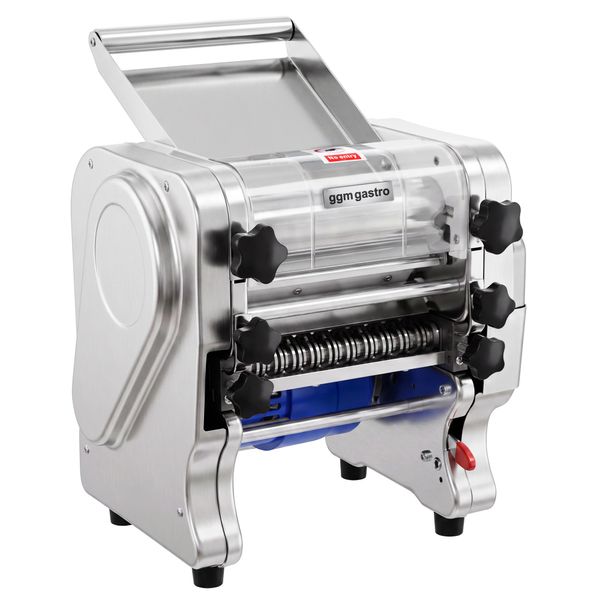 Elektrische Nudelmaschine mit Teigausroller - Walzenlänge 200mm - 5 kg/h