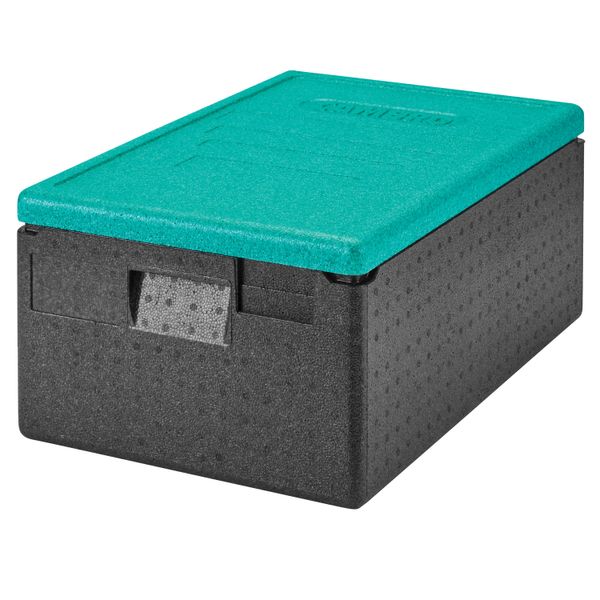 CAMBRO | CAM GOBOX® - Toploader - GN 1/1 - Schwarz - Deckel Grün