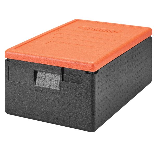 CAMBRO | CAM GOBOX® - Toploader - GN 1/1 - Schwarz - Deckel Orange