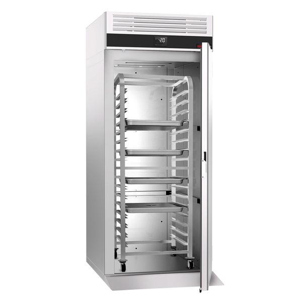 Einfahrkühlschrank Edelstahl PREMIUM - GN 2/1 - GN 1/1 - EN 600x400- 700 Liter - mit 1 Tür