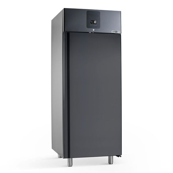 Eistiefkühlschrank Edelstahl Premium PLUS - für 48x 5L oder 32x 7L Eisbehälter - Anthrazit