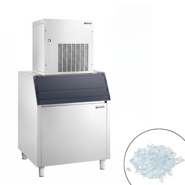 Modularer Flockeneisbereiter Premium PLUS - 155 kg/24 inkl. 200 kg Eisvoratsbehälter