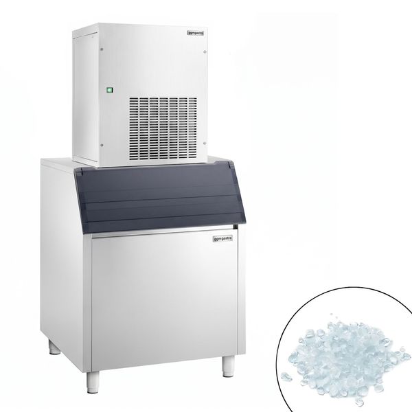 Modularer Flockeneisbereiter Premium PLUS - 270 kg/24 inkl. 200 kg Eisvoratsbehälter