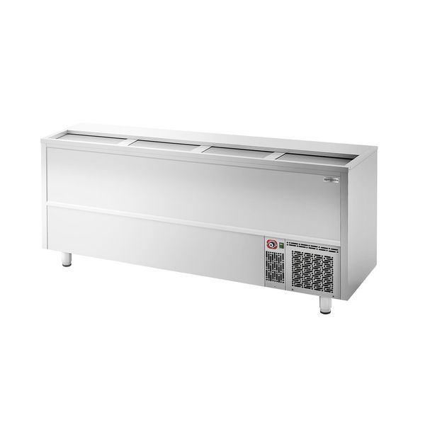 Flaschenkühltruhe - Edelstahl - 620 Liter