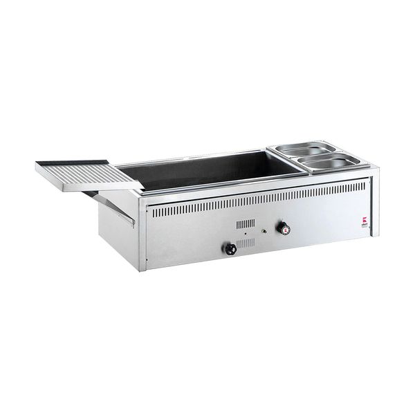 UBERT | Gas Fisch-Frittierofen - 23,75 kW - 1 Ablage