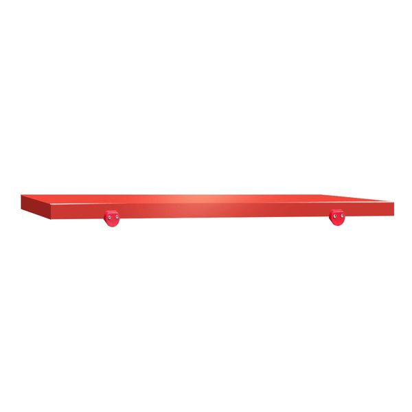 Schneideplatte für Arbeitstisch - 1000x600mm - HACCP-Konform - Rot