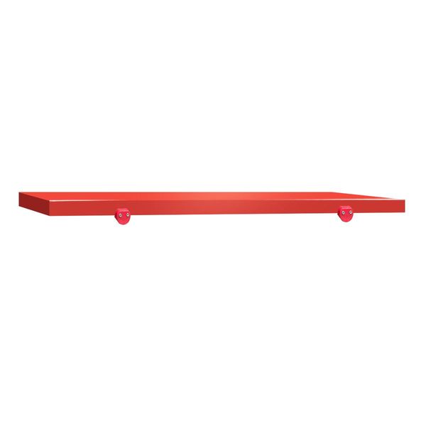 Schneideplatte für Arbeitstisch - 1400x700mm - HACCP-Konform - Rot