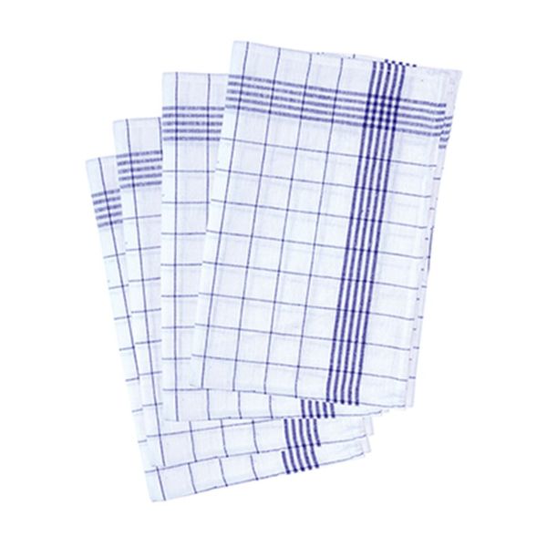 (10 Stück) Geschirrtuch - Baumwolle - 500x700mm - Blau