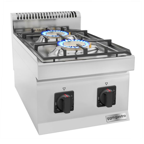 Gasherd - 10 kW - 2 Brenner