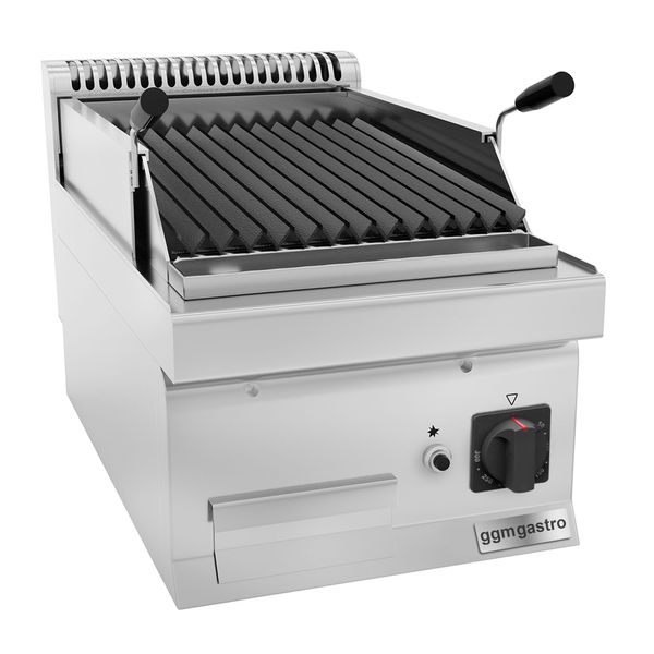 Gas Lavasteingrill - 7 kW - Grillrost neigbar