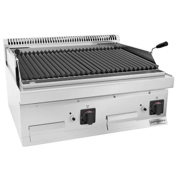 Gas Lavasteingrill - 14 kW - Grillrost neigbar