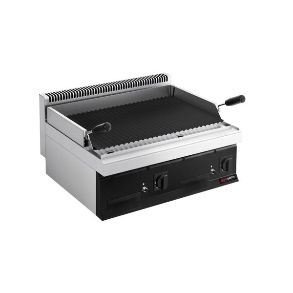 Gas Lavasteingrill - 14 kW - Grillrost neigbar
