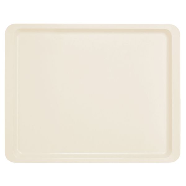 (12 Stück) CAMBRO | Polyester Versa Tablett - GN 1/2 - abgeflachte Kanten - Perlweiß