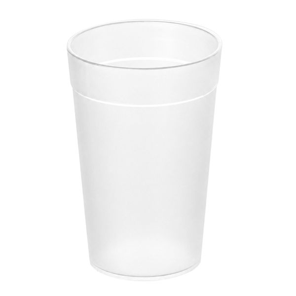 (200 Stück) Polycarbonatglas - Milchig - 200ml