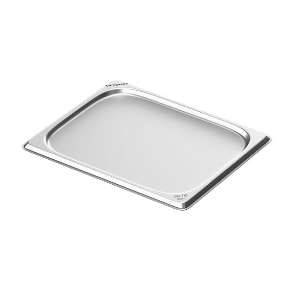 Edelstahl-Tablett GN 1/2 - Höhe: 10mm