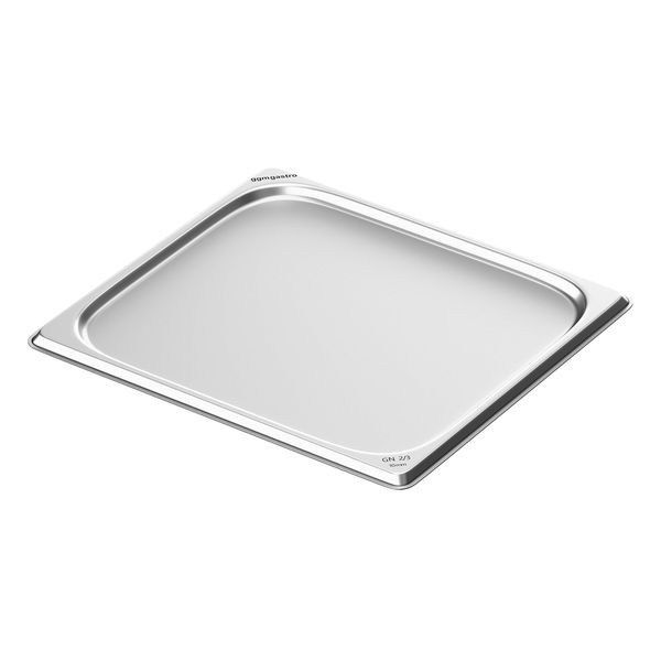 Edelstahl-Tablett GN 2/3 - Höhe: 10mm