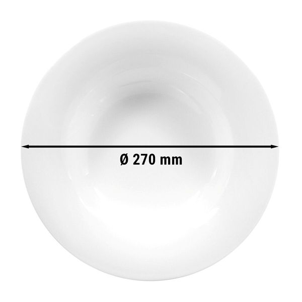 (2 Stück) SELTMANN WEIDEN | Gourmetteller - Ø 270mm - Weiß/Uni
