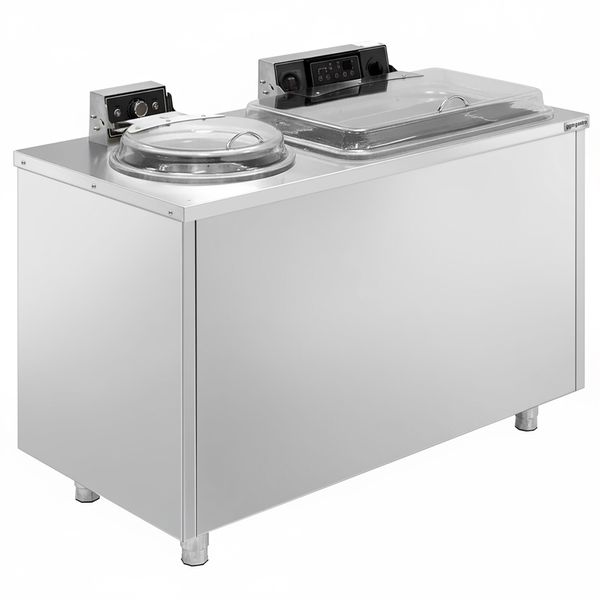 Automatische Gemüsewaschmaschine-/ & Trockner - max. Waschkapazität: 120kg/h - 380 Volt - 1,9 kW