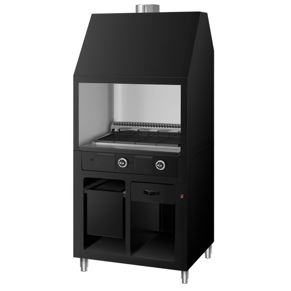 Gasgrill BERLIN - 960mm - Schwarz