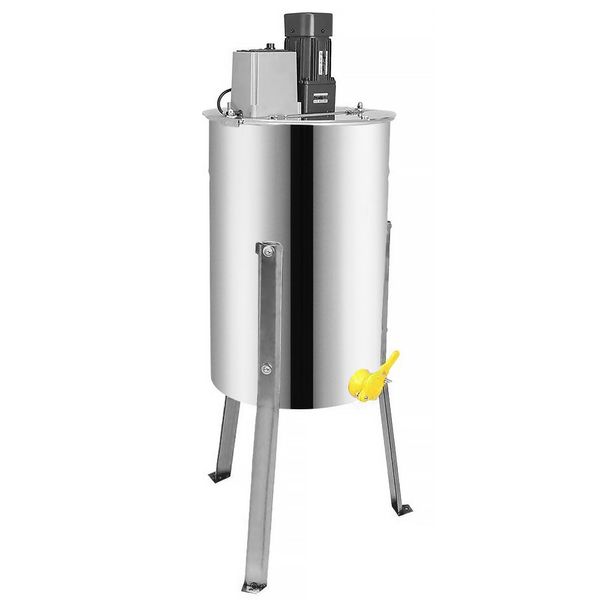 Honigschleuder elektrisch - Edelstahl -  140 Watt - für 3 Rähmchen