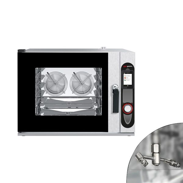Bäckerei-Kombidämpfer - Touch - 4x EN 600x400 - inkl. Waschsystem