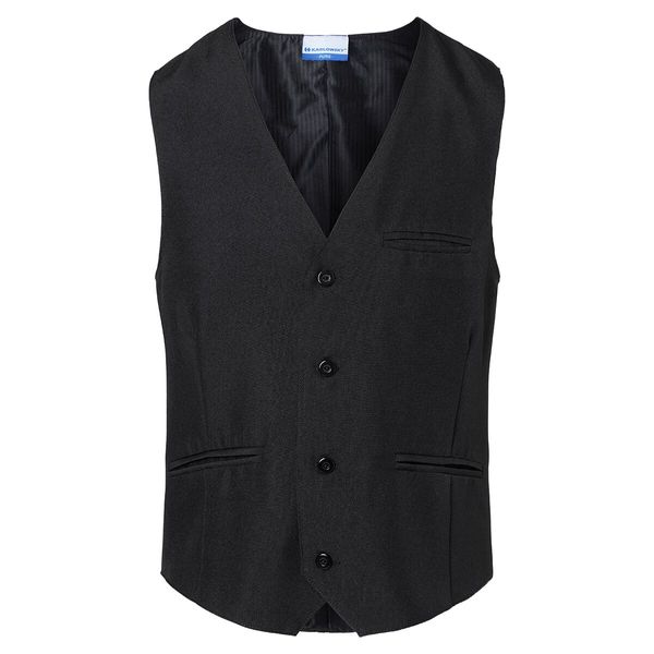 KARLOWSKY | Herrenweste Basic - Schwarz - Größe: XL