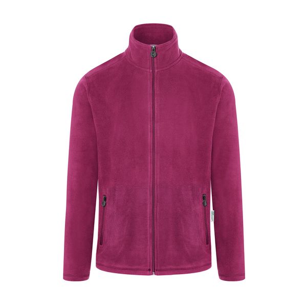 KARLOWSKY | Herren Workwear Fleecejacke Warm-Up - Fuchsia - Größe: XXL