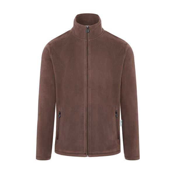 KARLOWSKY | Herren Workwear Fleecejacke Warm-Up - Hellbraun - Größe: L