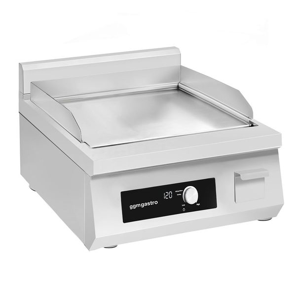 Induktions-Bratplatte - 5 kW - Glatt - Bratfläche: 360x240mm