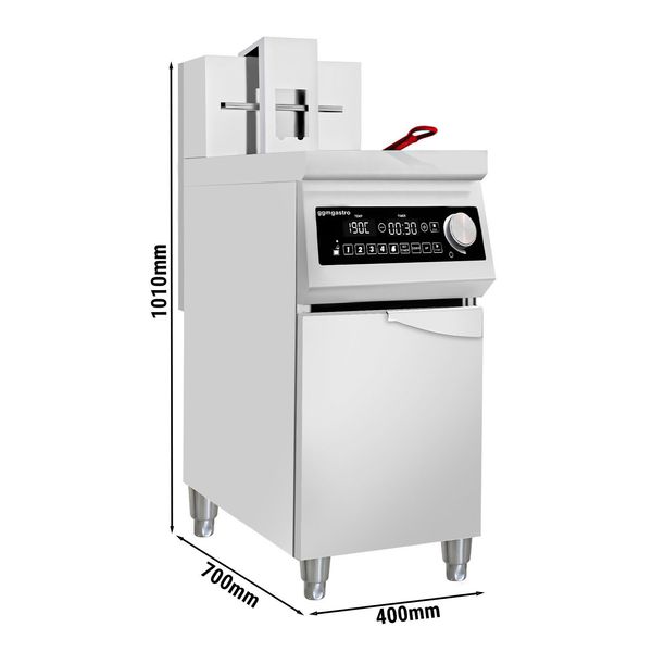 Induktions-Fritteuse - 30 Liter - 10 kW - mit Auto-Lifting System
