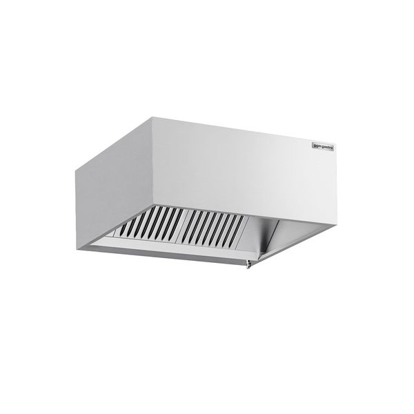 Induktions-Kastenhaube - 1200mm - ohne Motor - mit Filter & Licht