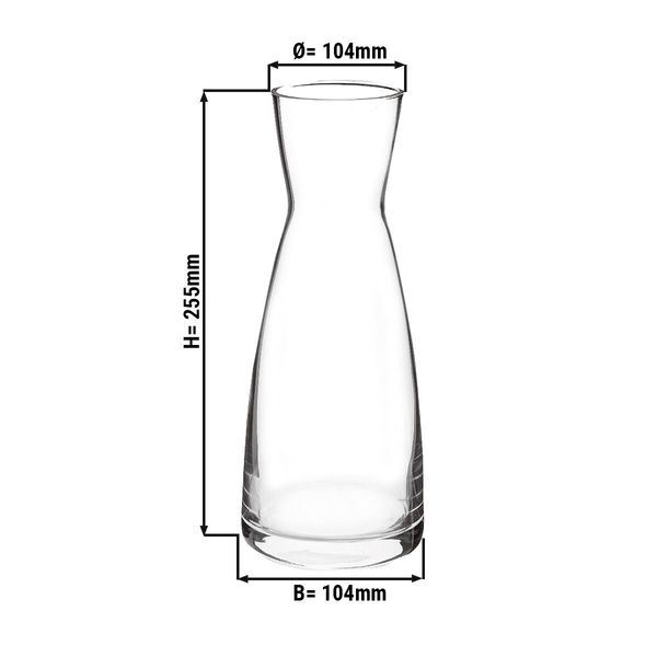 (6 Stück) Karaffe Bormioli Rocco - VILLAGE - 1 Liter