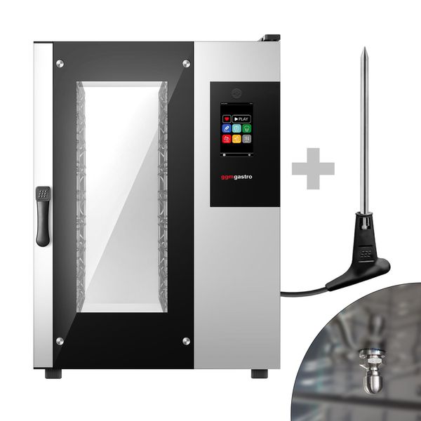 Kombidämpfer - Touch - 10x GN 1/1 - inkl. Waschsystem & Temperaturfühler