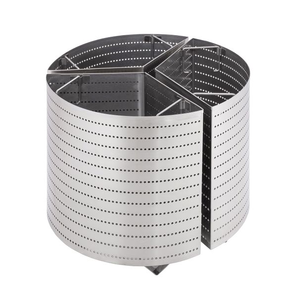 3x 1/3 Korb für Kochkessel mit 150 Liter