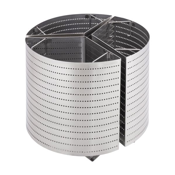 3x 1/3 Korb für Kochkessel mit 200 Liter