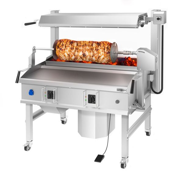 Elektro Cag Kebab Maschine - 14kW - max. 85 kg - horizontal - Standgerät