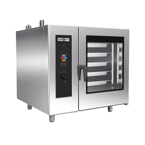 Gas-Kombidämpfer - Touch - 20x GN 1/1 - inkl. Waschsystem, Temperaturfühler, Boiler & Innengestell