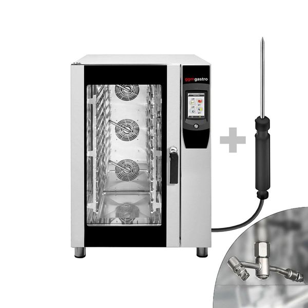 Kombidämpfer - Touch - 12x GN 1/1 - inkl. Waschsystem & Temperaturfühler